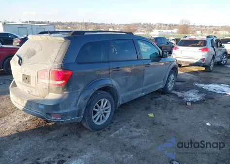 2016 Dodge Journey Sxt z USA, uszkodzony, nr VIN 3C4PDCBB9GT120413